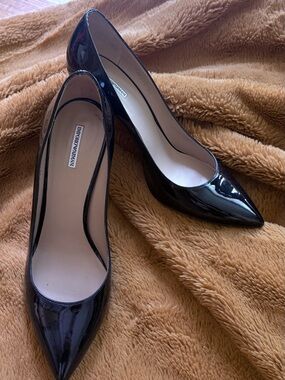 Emporio Armani Patent Leather Pumps